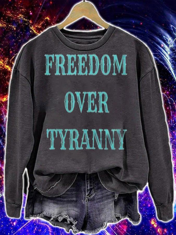 Trending freedom Over Tyranny America 1st Let's Go Brandon T-Shirt t-shirt sweatshirt