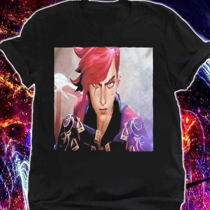 Vi fighter Arcane League of Legends 2021 T-shirt t-shirt shirt