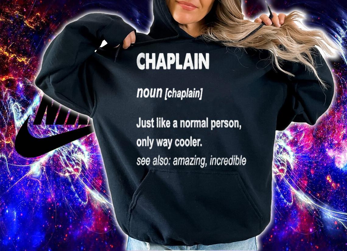 Chaplain Gifts & Tshirts Chaplain Pullover Black Small T-shirt hoodie