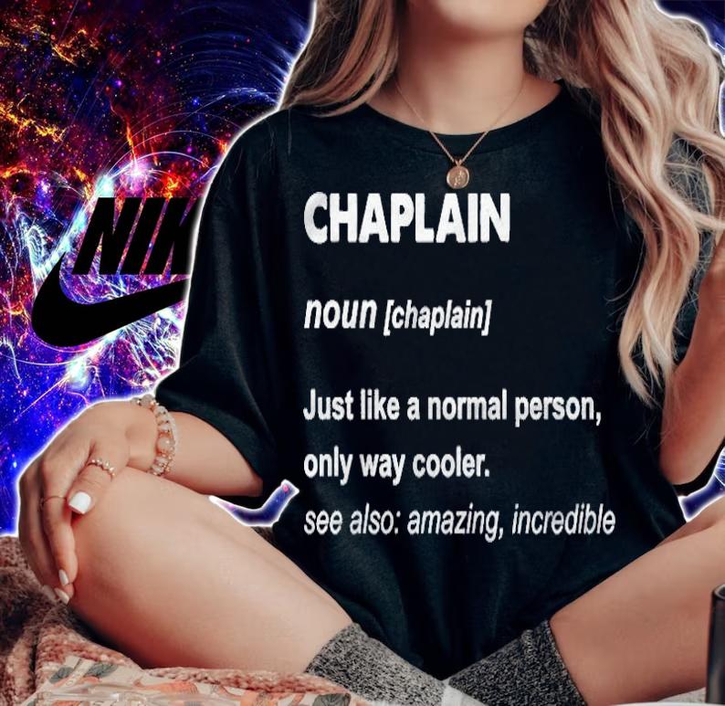 Chaplain Gifts & Tshirts Chaplain Pullover Black Small T-shirt woman shirt