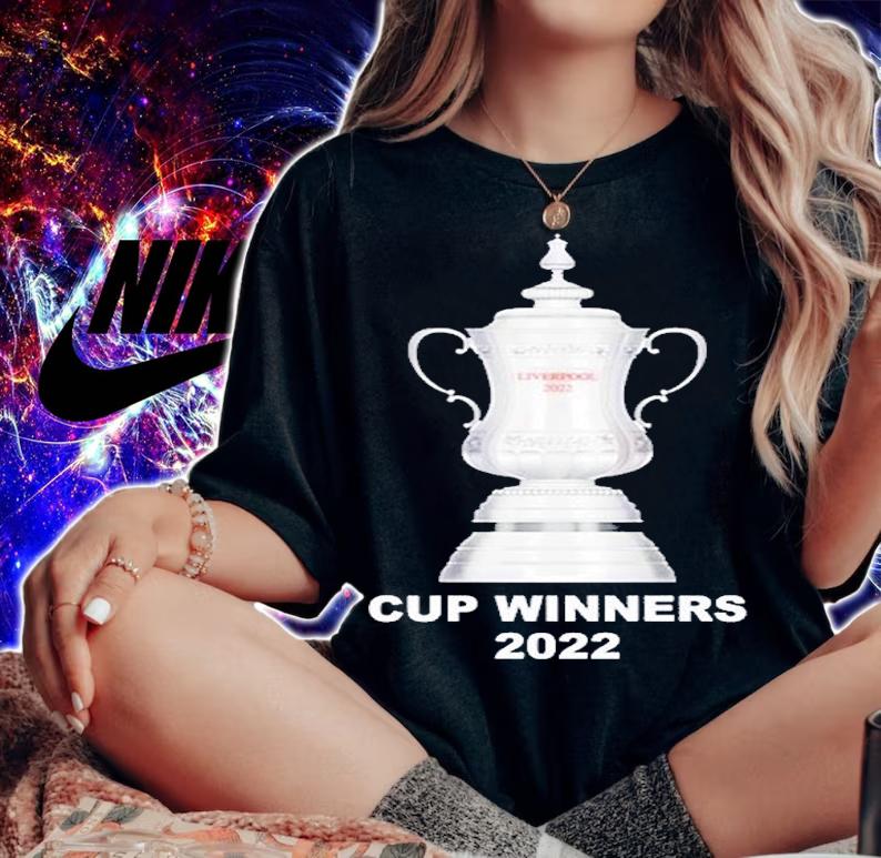 Cup Winners 2022 Trophy Liverpool Champions T-Shirt woman shirt