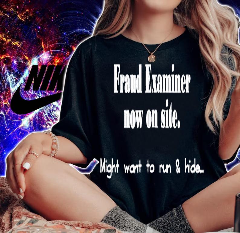 Fraud Examiner on Site T-Shirt
