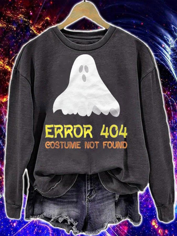 Halloween Shirt Error 404 Costume Not Found Shirt sweatshirt