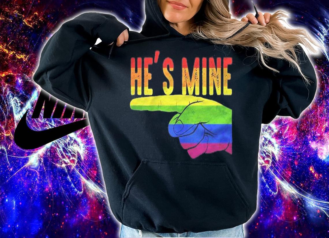 Im His Hes Mine Gay Couple Lesbian Matching Outcome shirt hoodie