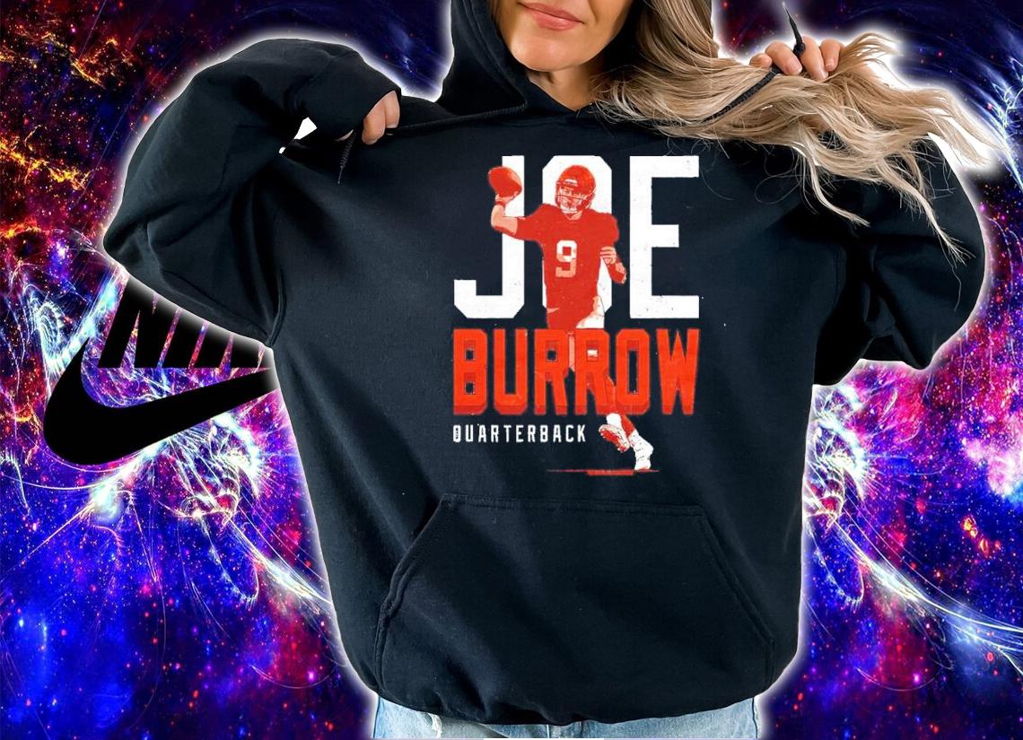 Joe Burrow Cincinnati Throw Football Shirt hoodie