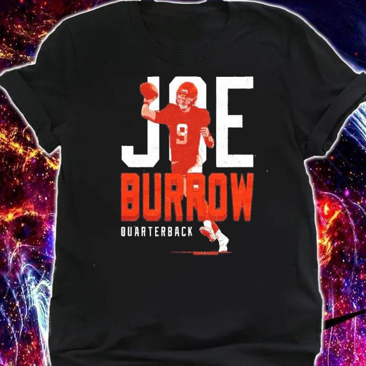 Joe Burrow Cincinnati Throw Football Shirt shirt