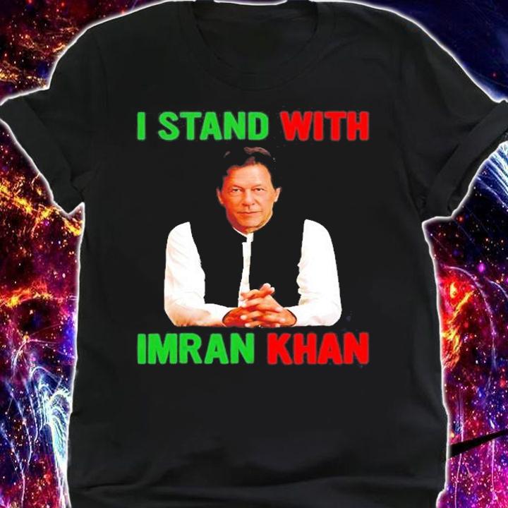 Pakistan Freedom Support I Stand With Imran Khan Pti Party T-Shirt