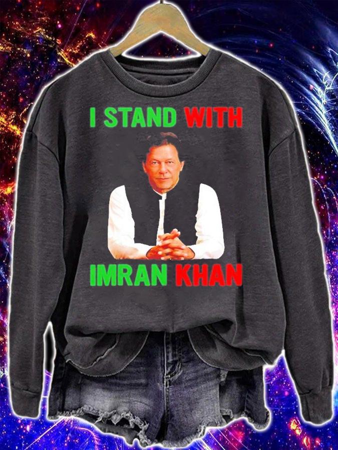 Pakistan Freedom Support I Stand With Imran Khan Pti Party T-Shirt