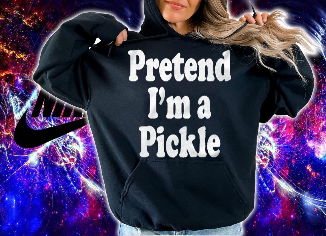 Pretend Im A Pickle Funny Lazy Easy Halloween Costume Shirt hoodie