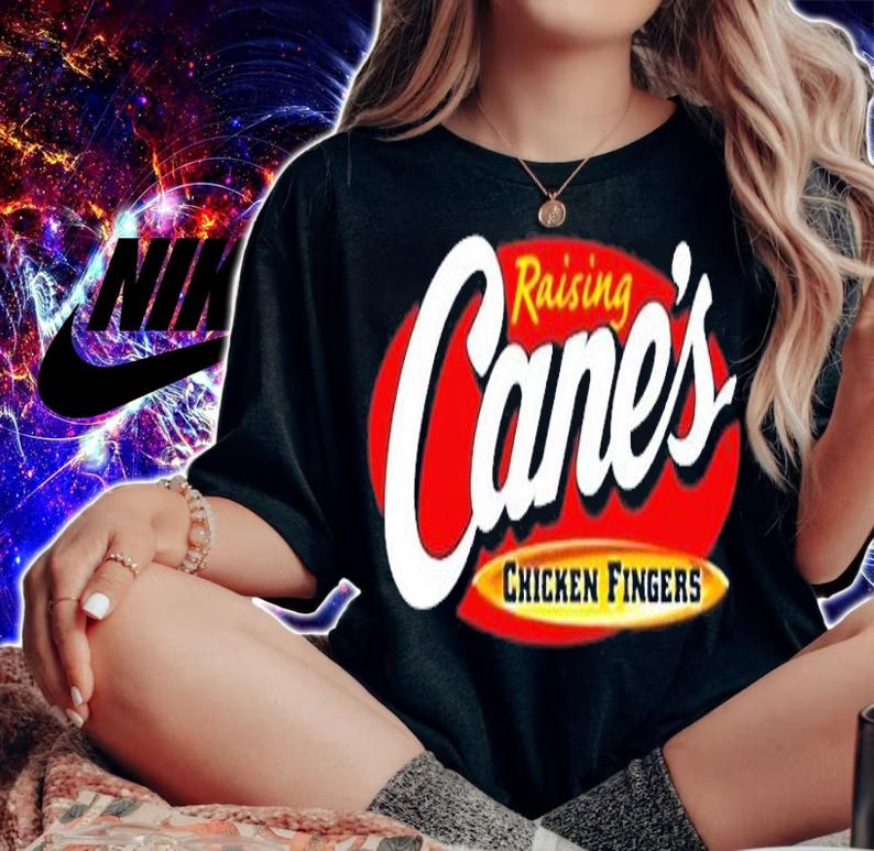 Raising Canes Chicken Fingers Logo T-Shirt