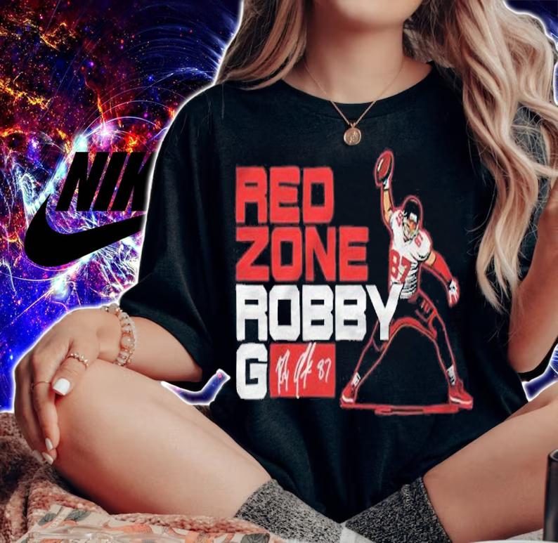 Rob Gronkowski Red Zone Robby G signature 2021 T-shirt