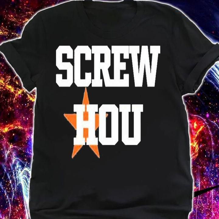 Screw Hou Coach Jimmy Randazzo Houston Astros T-Shirt shirt