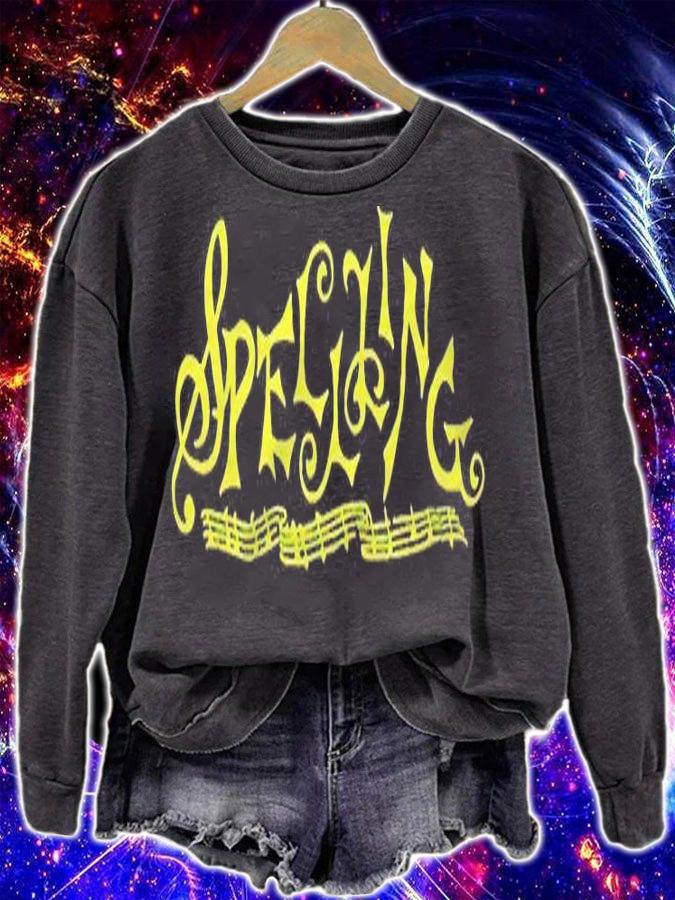 Spelling Graffiti music T-shirt