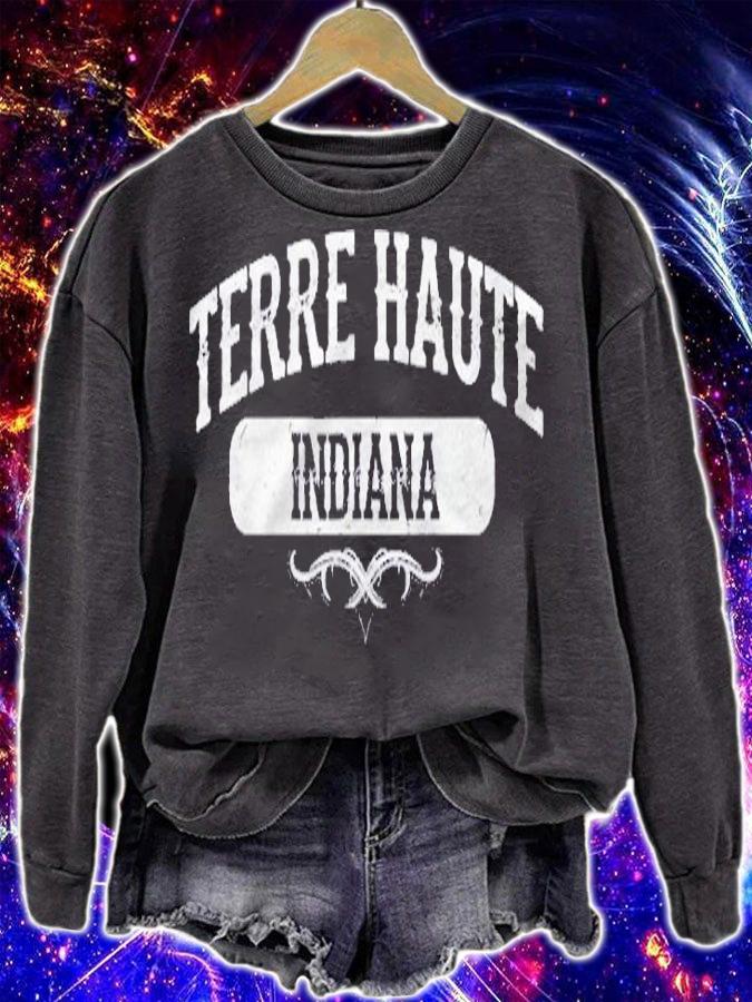 Terre Haute Indiana City Home Roots Shirt sweatshirt