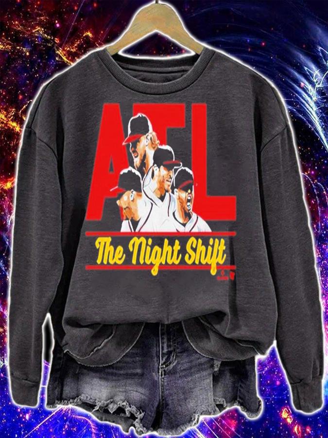 Luke Jackson Atlanta The Night Shift Shirt sweatshirt