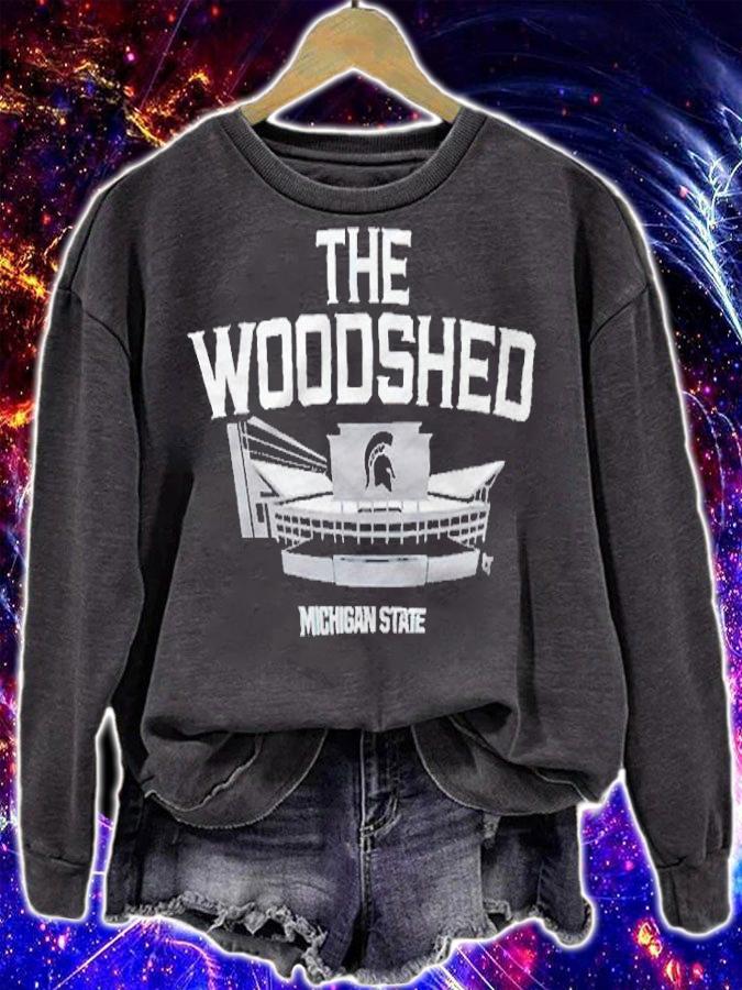Michigan State The Woodshed T-shirt sweatshirt