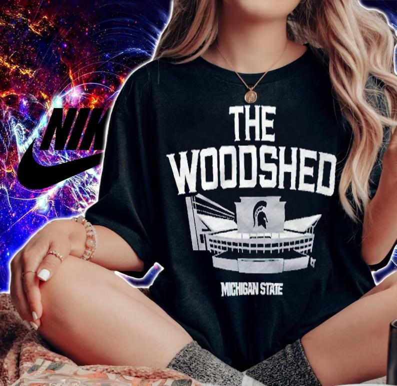 Michigan State The Woodshed T-shirt woman shirt