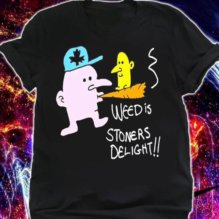 Threadless Weed Is A Stoners Delight T-Shirt