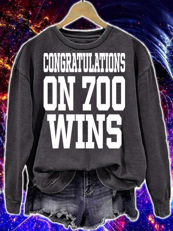 Congratulations On 700 Wins Shirt