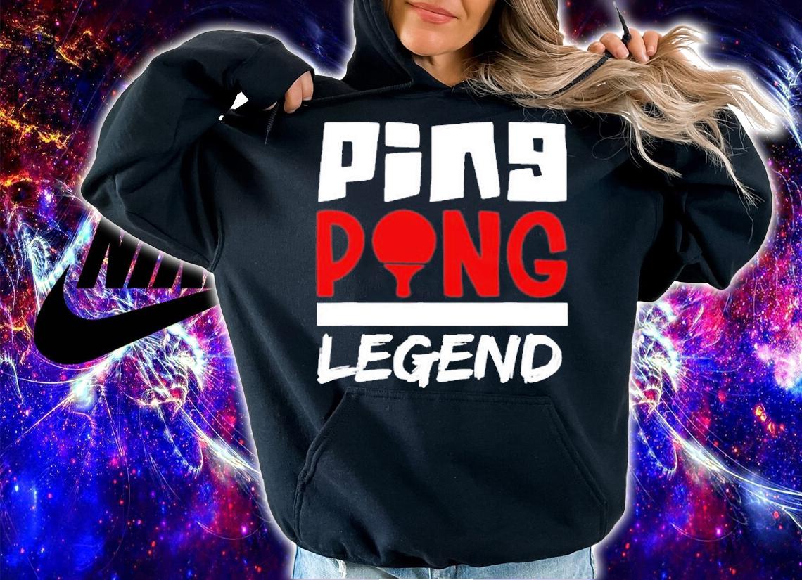 Ping Pong Legend Table Tennis Hobby T-Shirt