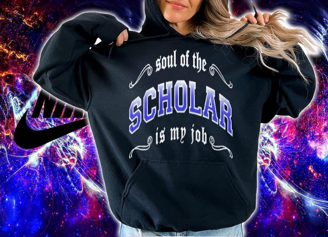 Scholar Is My Job Fantasy Mmo Gamer T-shirt hoodie