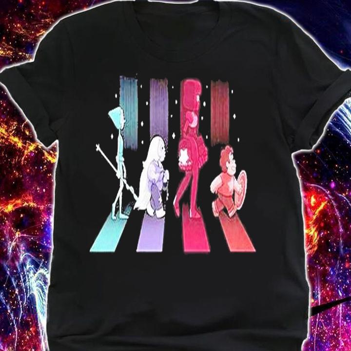 Steven Universe Crystal Abbey Road T-Shirt shirt
