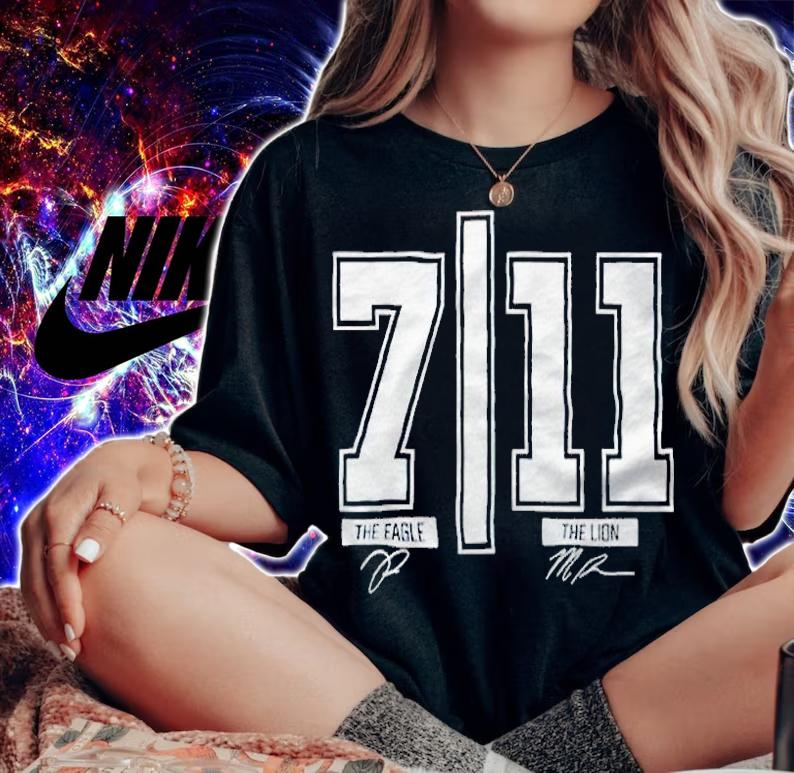 Trevon Diggs and Micah Parsons 7-11 signature T-shirt woman shirt