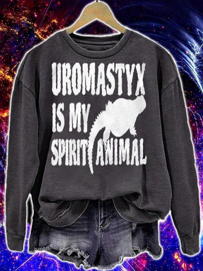Uromastyx Is My Spirit Animal Shirt Agame Shirt sweatshirt