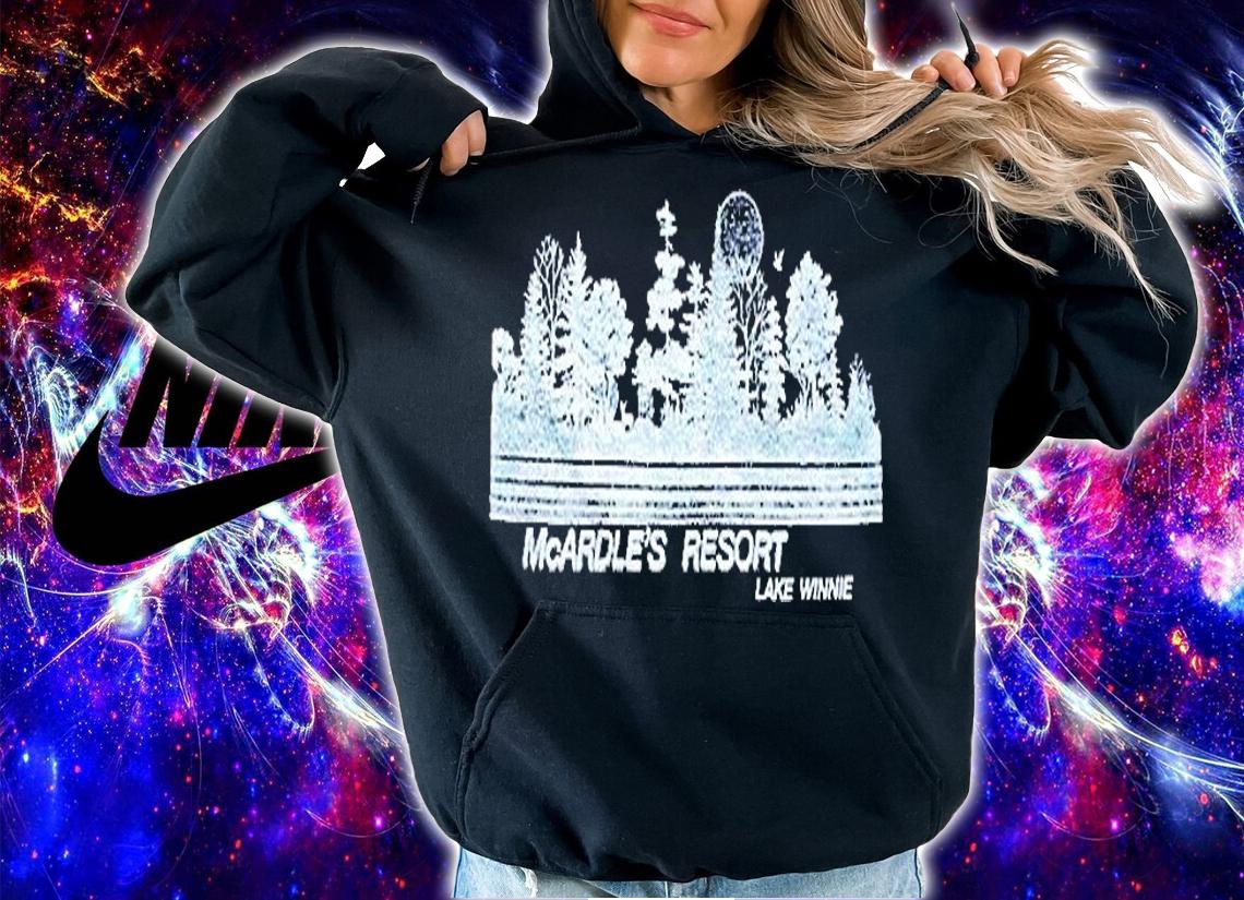 Vintage 80s Lake Winnie Threadbare T-Shirt hoodie