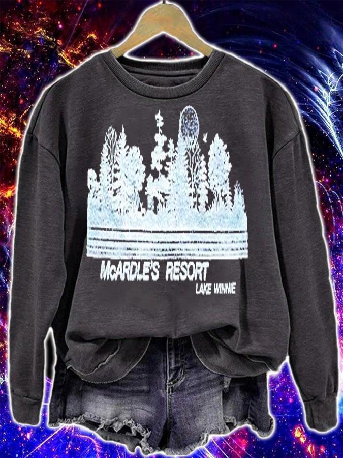 Vintage 80s Lake Winnie Threadbare T-Shirt sweatshirt