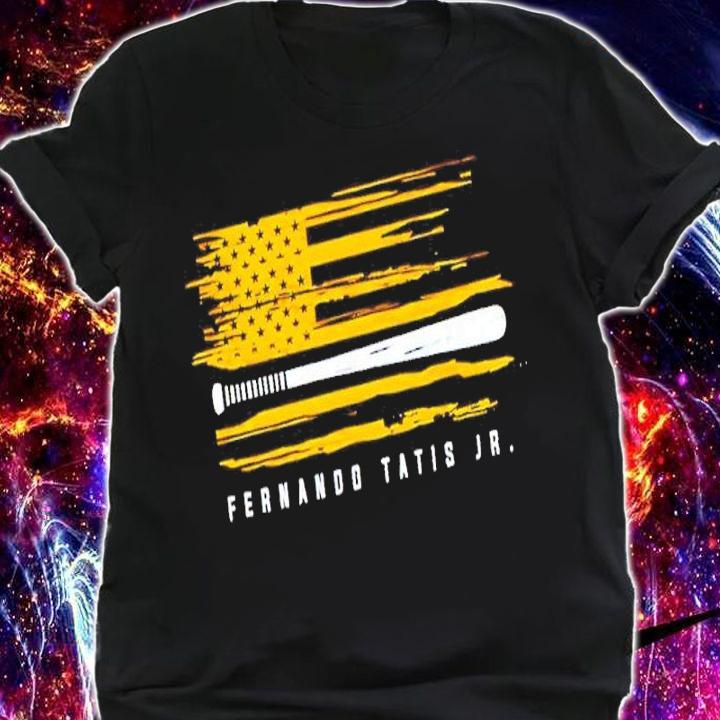 Fernando Tatis Jr. Baseball Flag Graphic Shirt shirt