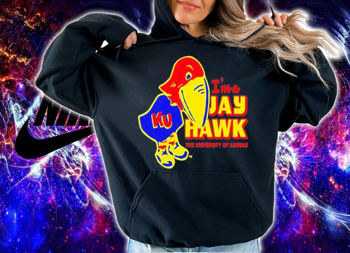 Homefield Retro I Am a Jayhawk The University Of Kamsas T-Shirt hoodie