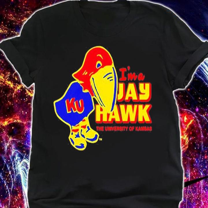 Homefield Retro I Am a Jayhawk The University Of Kamsas T-Shirt shirt