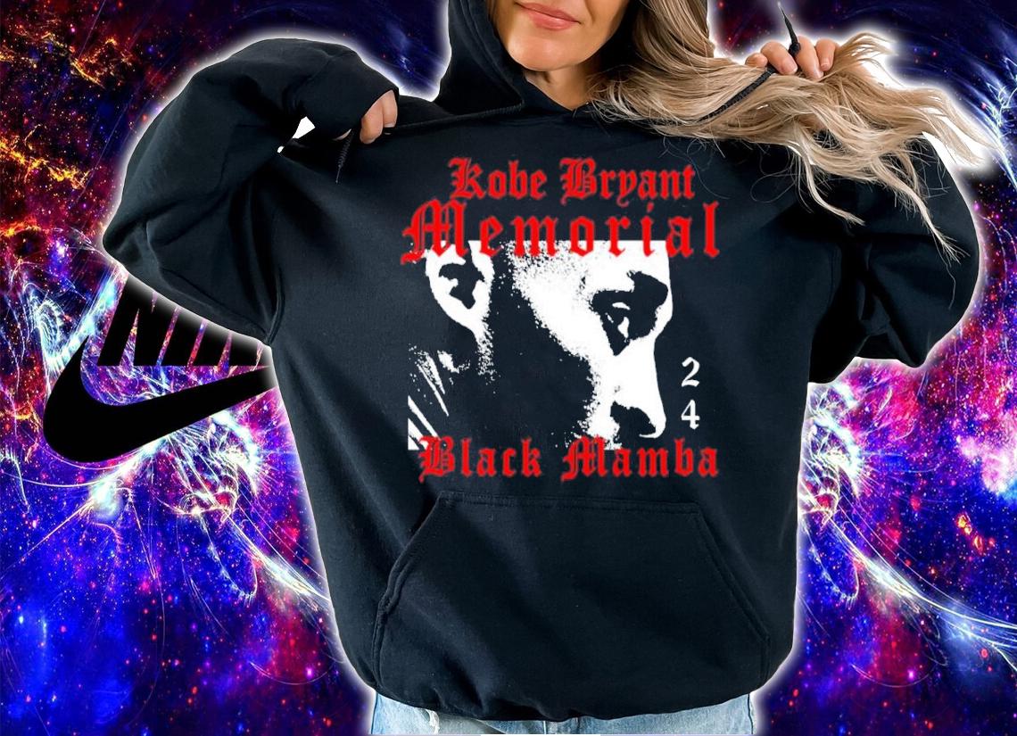 Kobe Bryant's Memorial Black Mamba Shirt hoodie