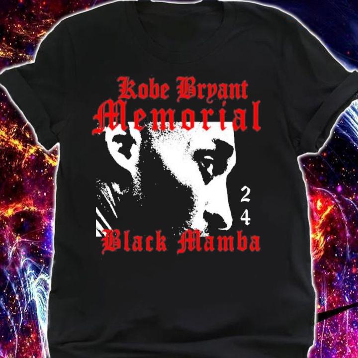 Kobe Bryant's Memorial Black Mamba Shirt shirt