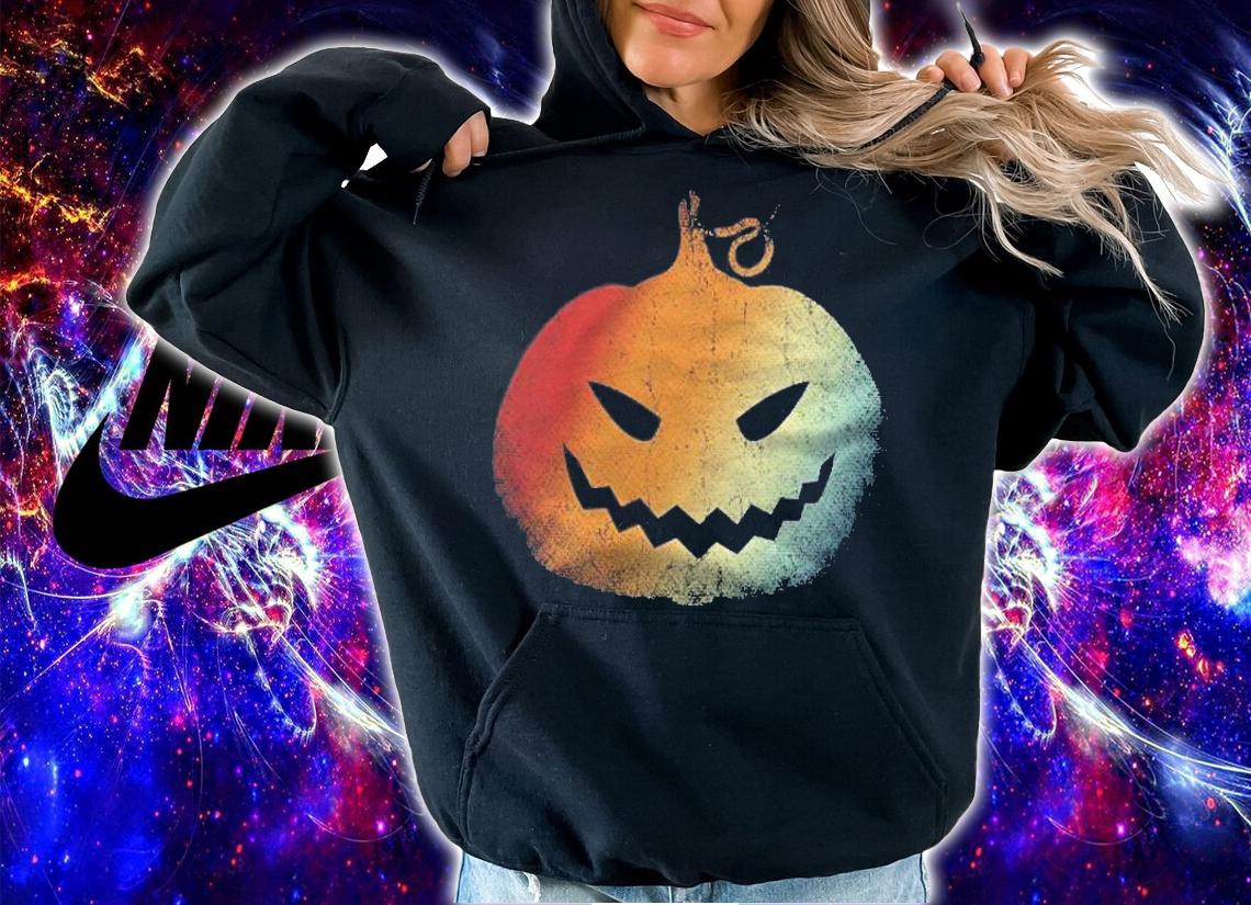 Retro Pumpkin Halloween Party Gift Shirt hoodie