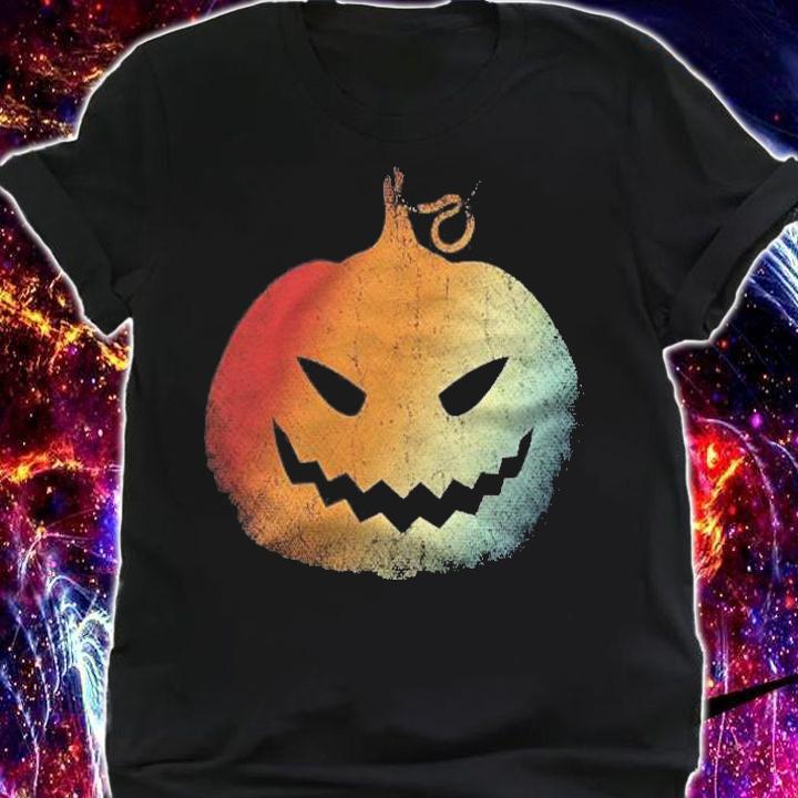 Retro Pumpkin Halloween Party Gift Shirt shirt