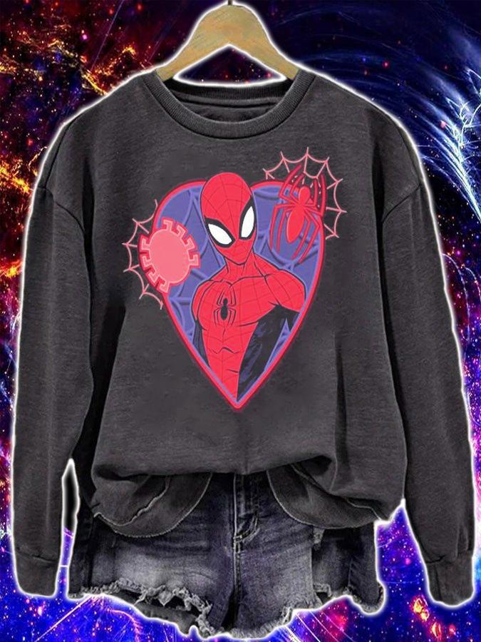 Spider Man Valentine Happy Valentines Day T-Shirt