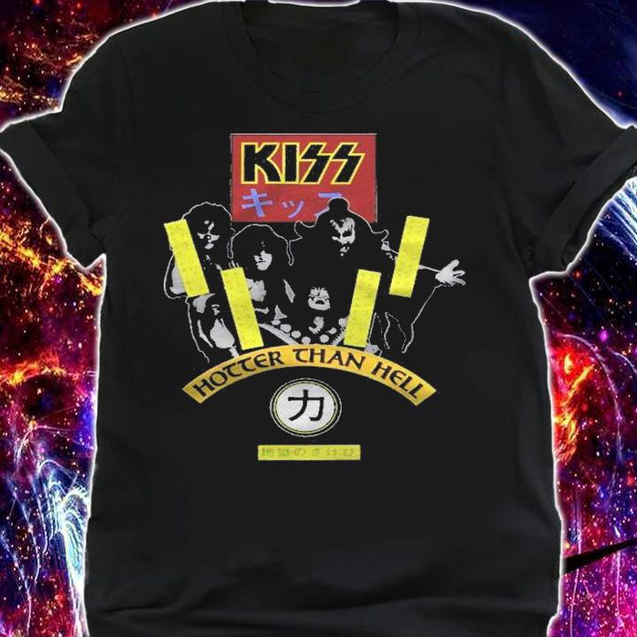 Kiss Gift Hotter Than Hell shirt shirt