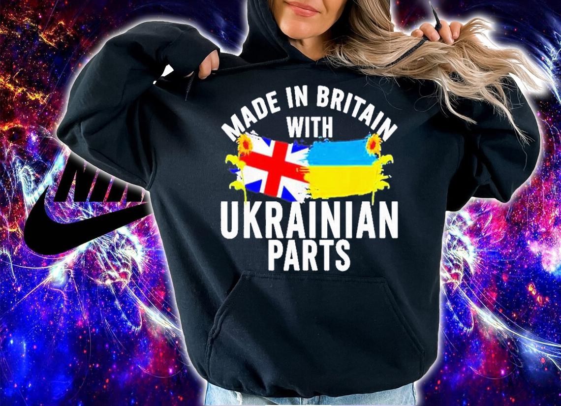 Made In Britain With Ukrainian Parts T-Shirt