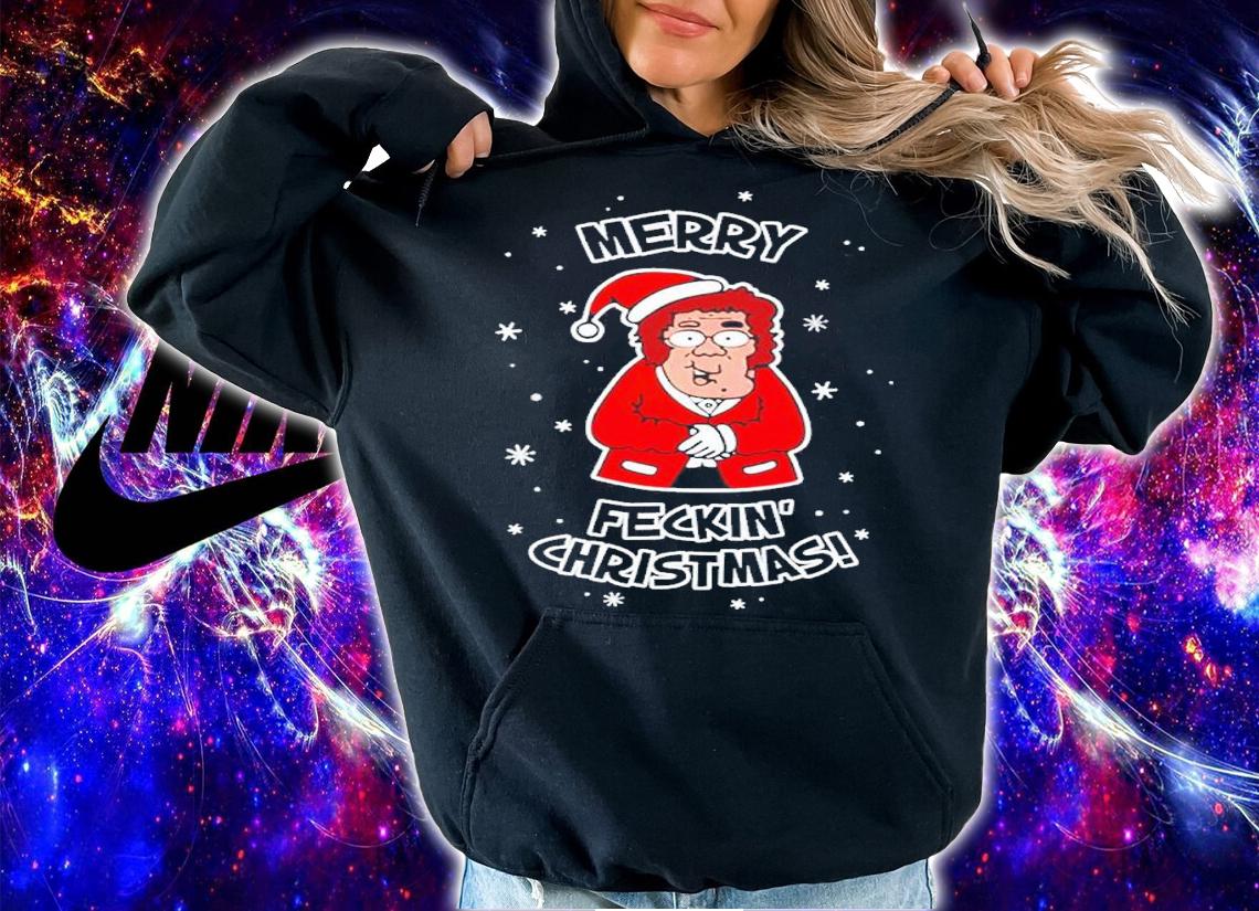 Mrs. Brown's Boys merry feckin' Christmas shirt hoodie