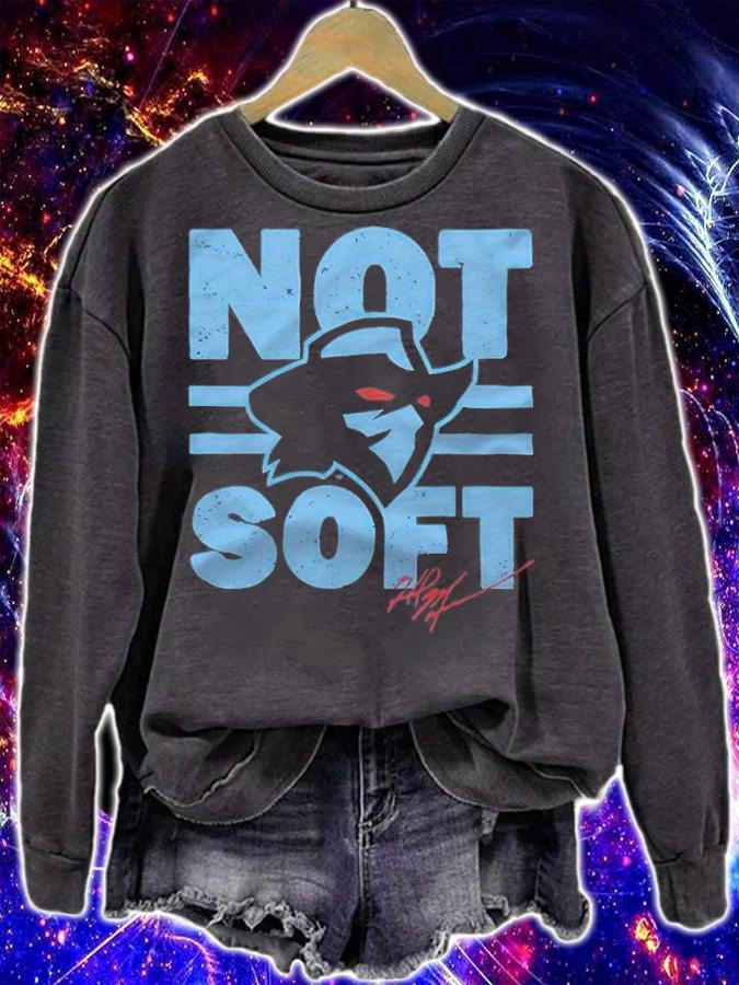 Not Soft signature T-shirt sweatshirt
