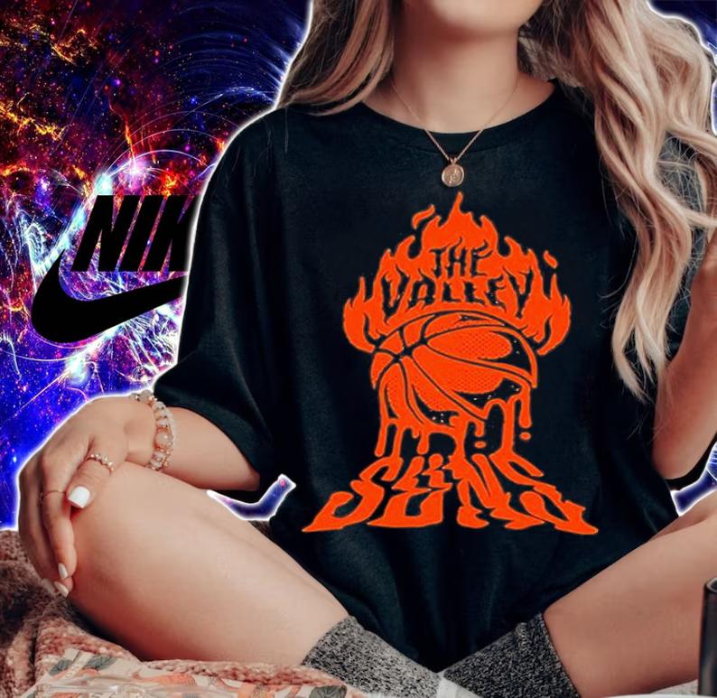 Phoenix Suns Merchandise The Valley Suns T-Shirt woman shirt