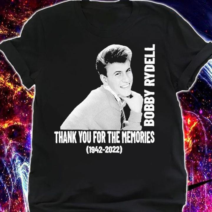 Rest In Peace Bobby Rydell RIP 1942 2022 T-Shirt shirt