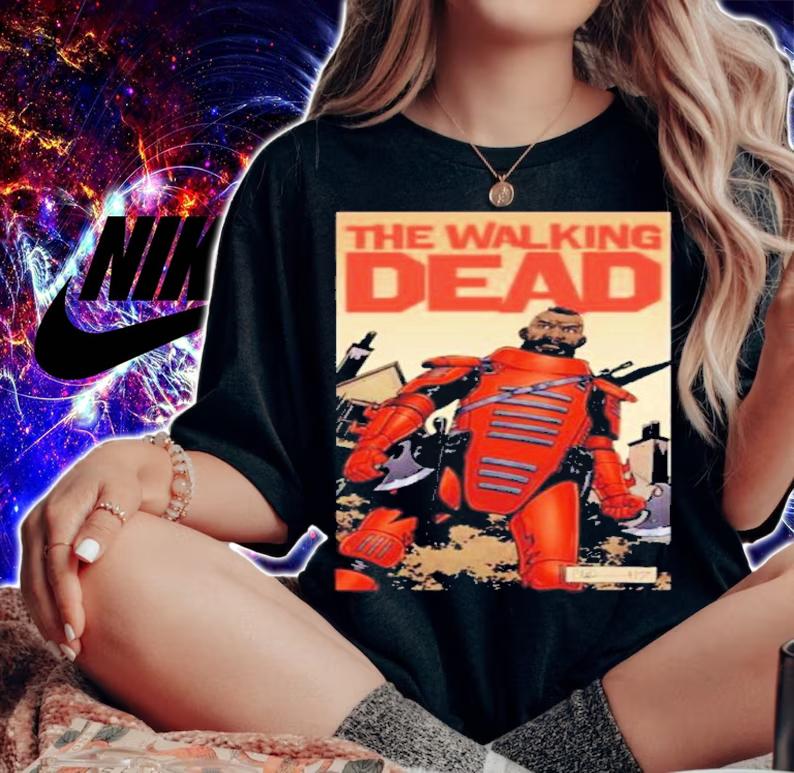 The Walking Dead Mercer Skybound The Walking Dead Shirt woman shirt