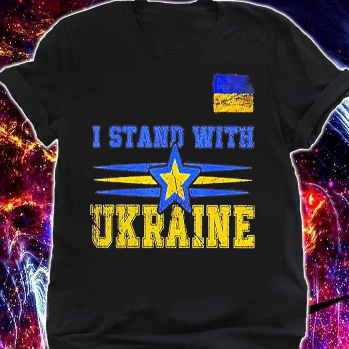 Ukrainian Lover Quote Ukraine Cool I Stand With Ukraine T-Shirt shirt