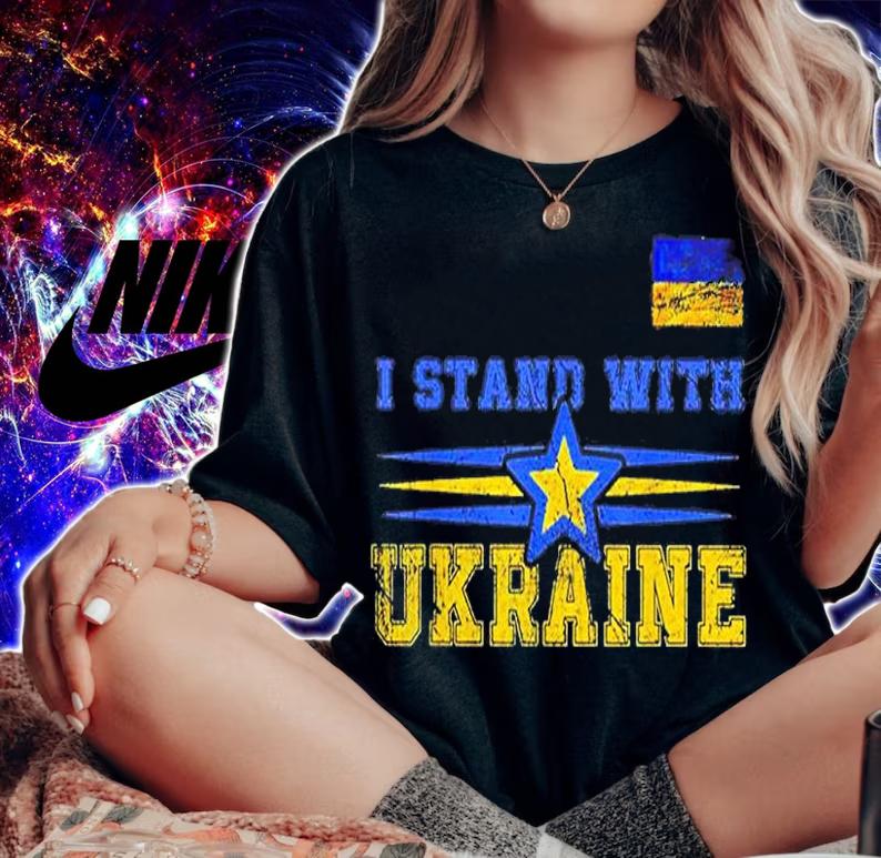 Ukrainian Lover Quote Ukraine Cool I Stand With Ukraine T-Shirt woman shirt