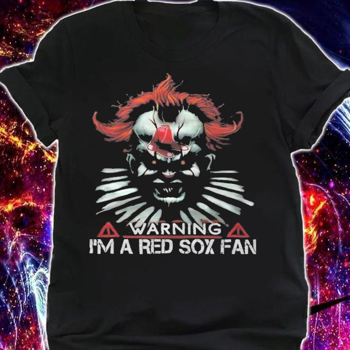 Warning I'm a Joker Red Sox Fan shirt shirt