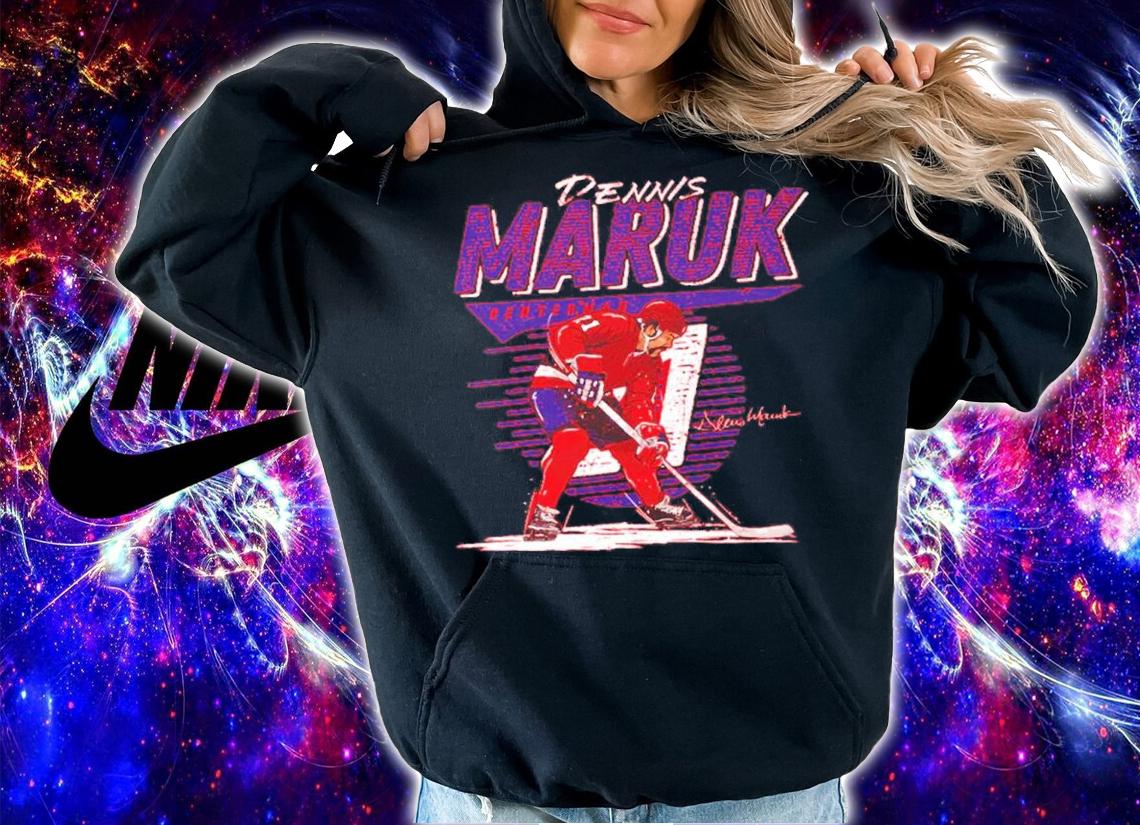 Dennis Maruk Washington Hockey Signatures Shirt hoodie