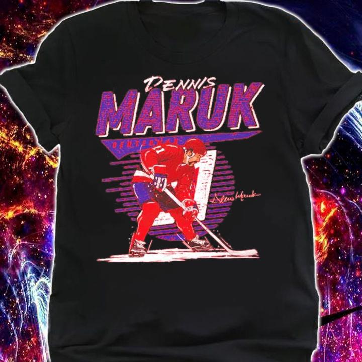 Dennis Maruk Washington Hockey Signatures Shirt shirt